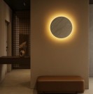 Vegglampe i travertin  thumbnail