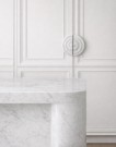 Bianco Carrara Aqura marmormøbelhåndtak thumbnail