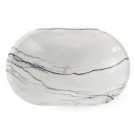 Syrinfarget marmorservant Lillac 40/57,5/14,5 cm polert thumbnail