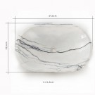 Syrinfarget marmorservant Lillac 40/57,5/14,5 cm polert thumbnail