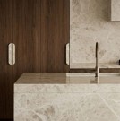 Taj Mahal Slim L møbel håndtak i stein thumbnail