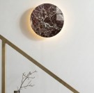 Rosso Levanto Moon Marmor Vegglampe  thumbnail