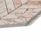 Chevron marmormosaikk Sakura i sateng finish 24,1x29,1 cm thumbnail